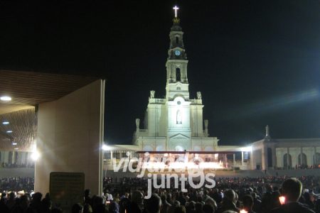 En Fátima, Portugal con Viajando Juntos