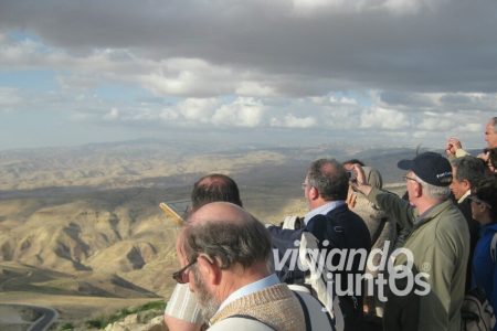 En Monte Nebo, Jordania con Viajando Juntos